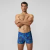 Aquashort Beachstar imprimé, hommes, bleu