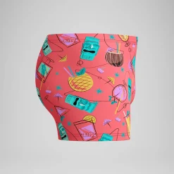 Aquashort Beachstar imprimé, hommes, orange