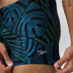 Aquashort Beachstar imprimé, hommes, noir
