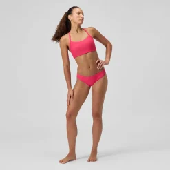 Bas de bikini Femme Solid Classic rouge
