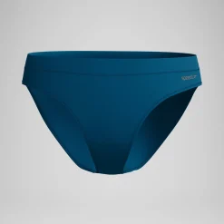 Bas de bikini Femme Solid Classic sarcelle foncé