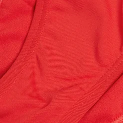 Bas de bikini FLU3NTE échancré rouge