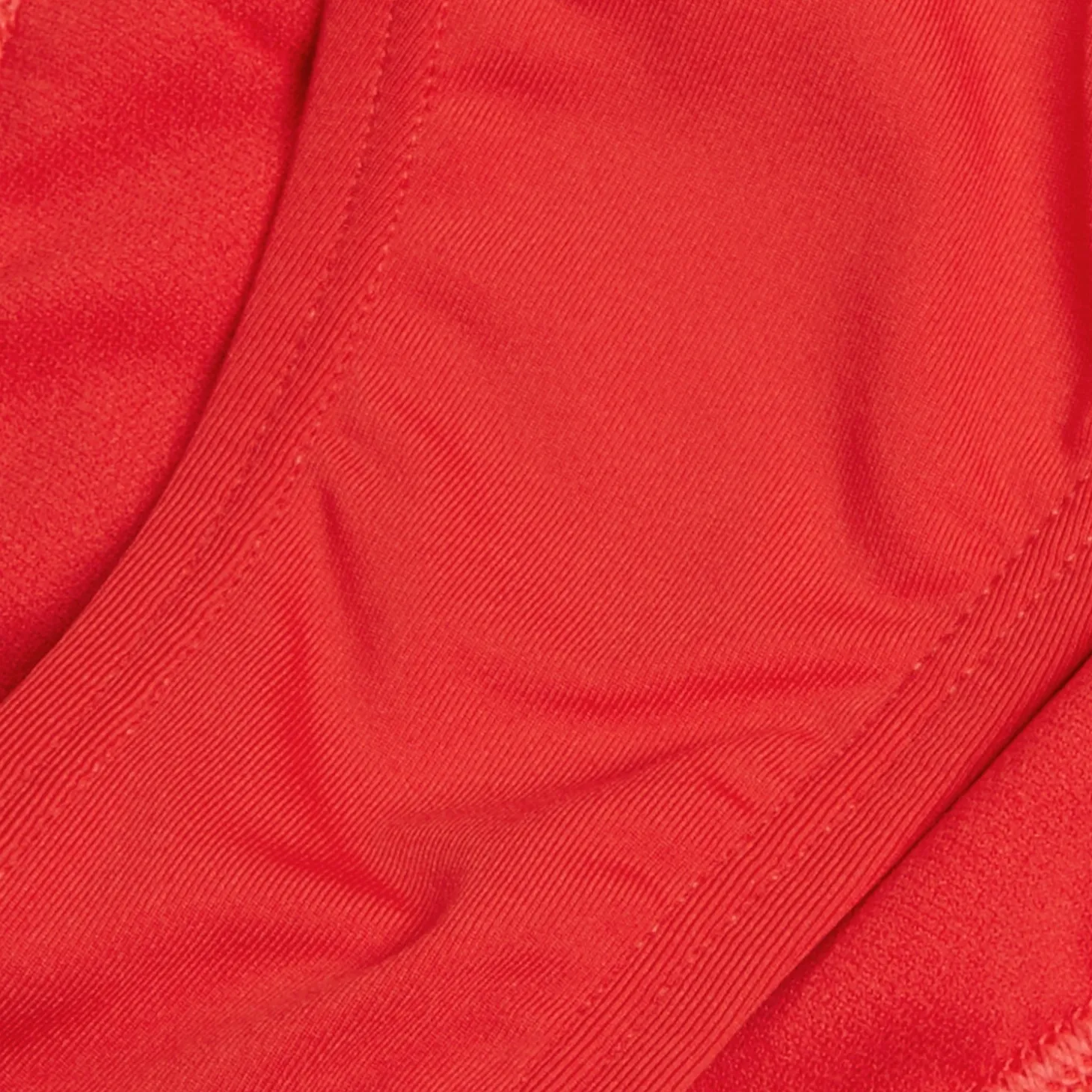 Bas de bikini FLU3NTE échancré rouge