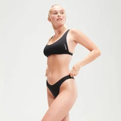 Bas de bikini FLU3NTE coupe en V noir