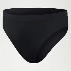 Bas de bikini FLU3NTE taille haute noir