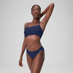 Bas uni classique pour Femmes Bleu céruléen