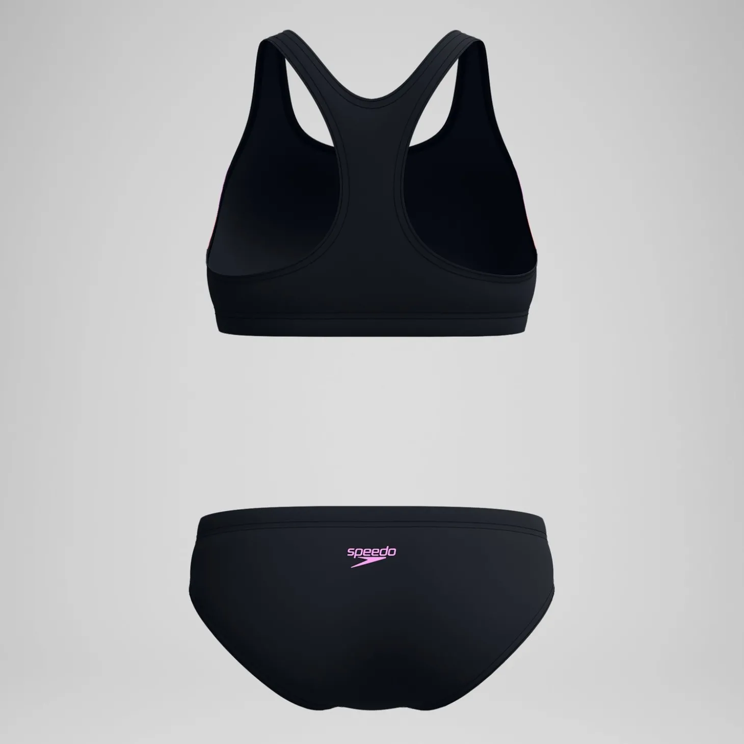 Bikini Femme bicolore Splice 2.0 noir/rose