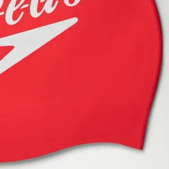 Bonnet Adulte Silicone imprimé rouge