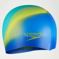 Bonnet de bain Junior Silicone bleu/jaune