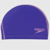 Bonnet Junior pour cheveux longs violet/rose