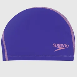 Bonnet Junior pour cheveux longs violet/rose