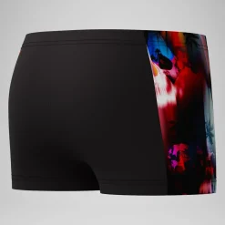 Boxer de bain Garçon Digital Panel bleu marine