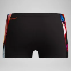 Boxer de bain Garçon Digital Panel bleu marine