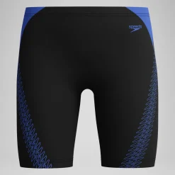 Boxer de bain Garçon HyperBoom Splice noir/jaune