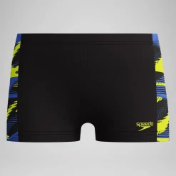 Boxer de bain Garçon HyperBoom Panel bleu