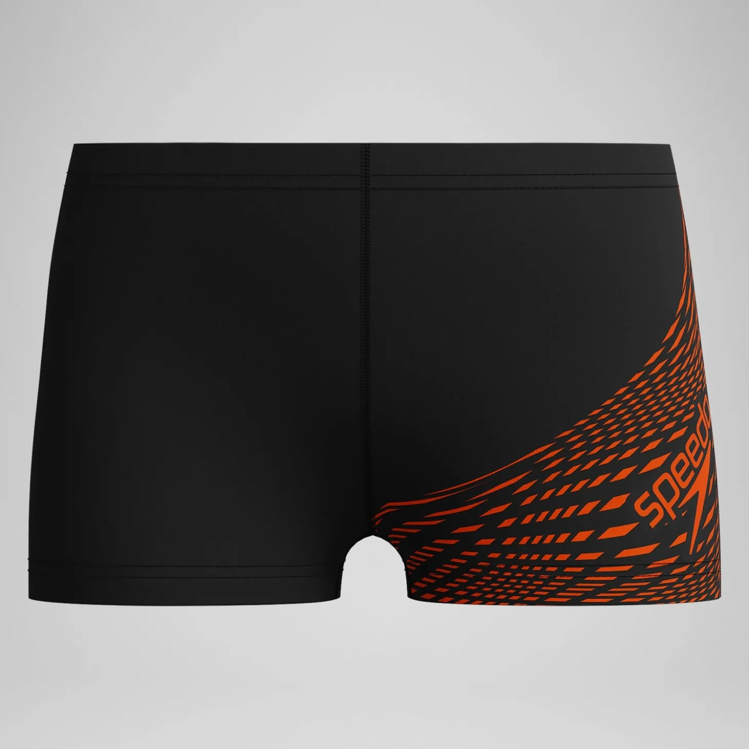 Boxer de bain Garçon Medley Logo noir/gris