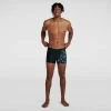 Boxer de bain Homme Allover Coupe en V Noir