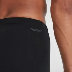 Boxer de bain Homme Allover coupe en V noir/gris