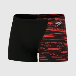 Boxer de bain Homme Allover Coupe en V Noir
