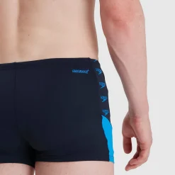 Boxer de bain Homme Boom Logo Splice bleu marine/bleu