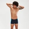 Boxer de bain Homme Dive bleu marine/aqua