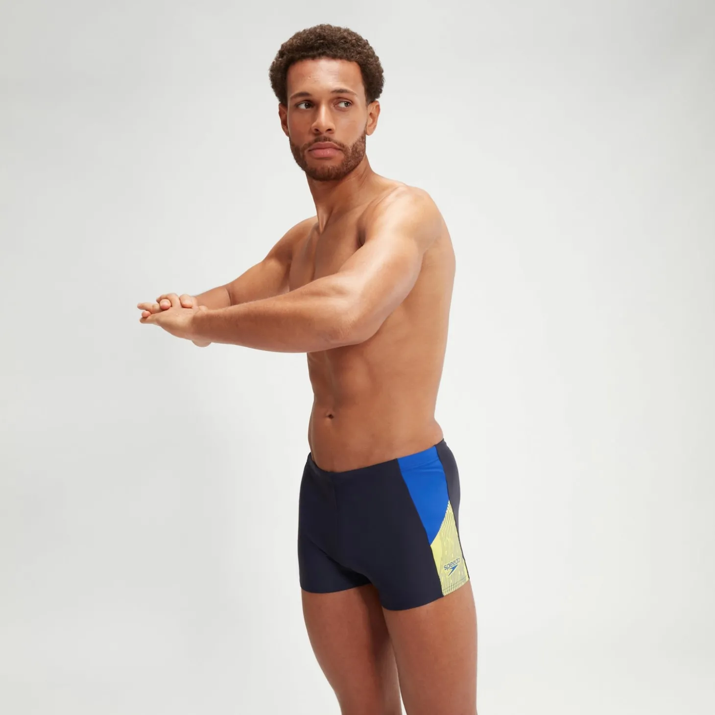 Boxer de bain Homme Dive bleu marine/bleu