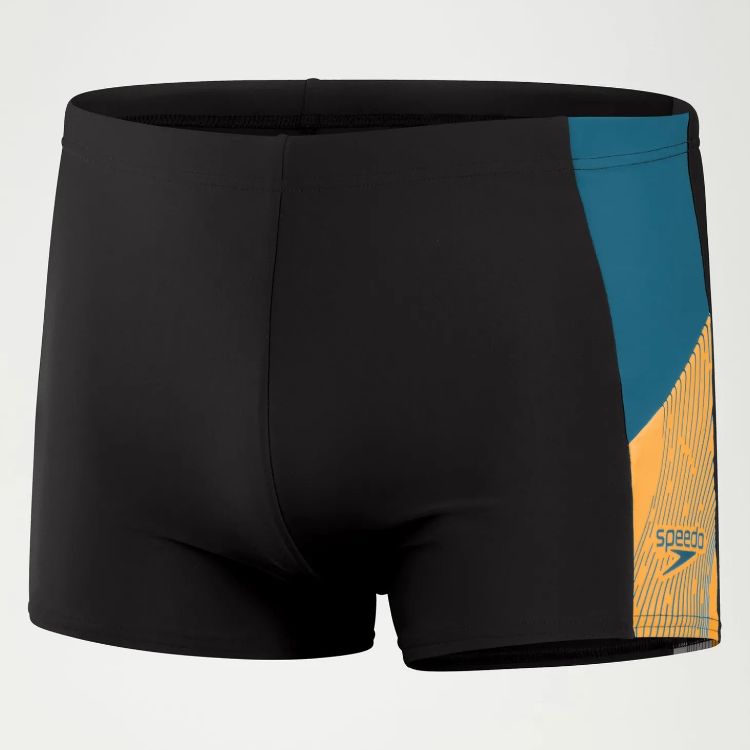 Boxer de bain Homme Dive noir/bleu sarcelle