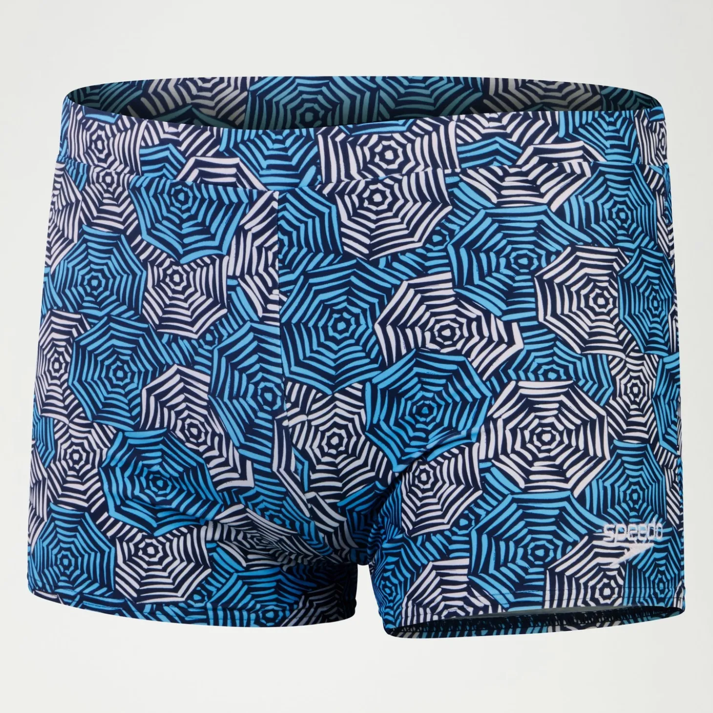 Boxer de bain Homme Escape bleu/blanc