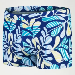 Boxer de bain Homme Escape bleu/blanc