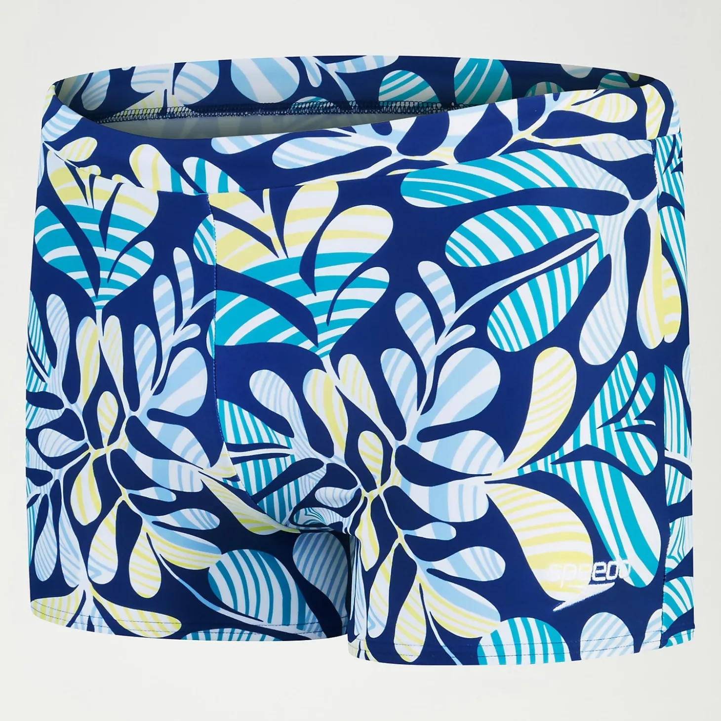 Boxer de bain Homme Escape bleu/blanc