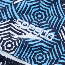 Boxer de bain Homme Escape bleu/blanc