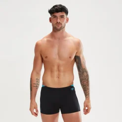 Boxer de bain Homme HyperBoom Splice noir/bleu