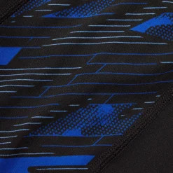 Boxer de bain Homme HyperBoom Panel noir/bleu