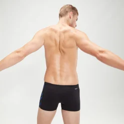 Boxer de bain Homme HyperBoom Panel noir/bleu