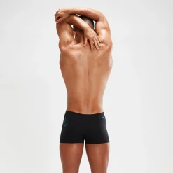 Boxer de bain Homme HyperBoom Placement noir/gris foncé