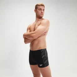 Boxer de bain Homme HyperBoom Panel noir/gris