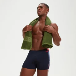 Boxer de bain Homme HyperBoom Splice bleu marine/rouge