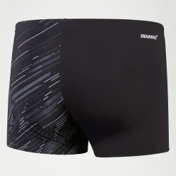 Boxer de bain Homme HyperBoom coupe en V noir/gris