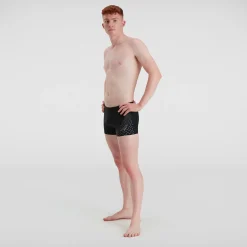 Boxer de bain Homme Medley Logo noir/gris