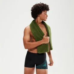 Boxer de bain Homme Medley Logo noir/aqua
