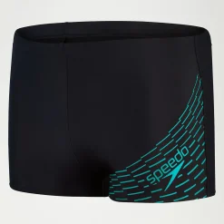 Boxer de bain Homme Medley Logo noir/aqua