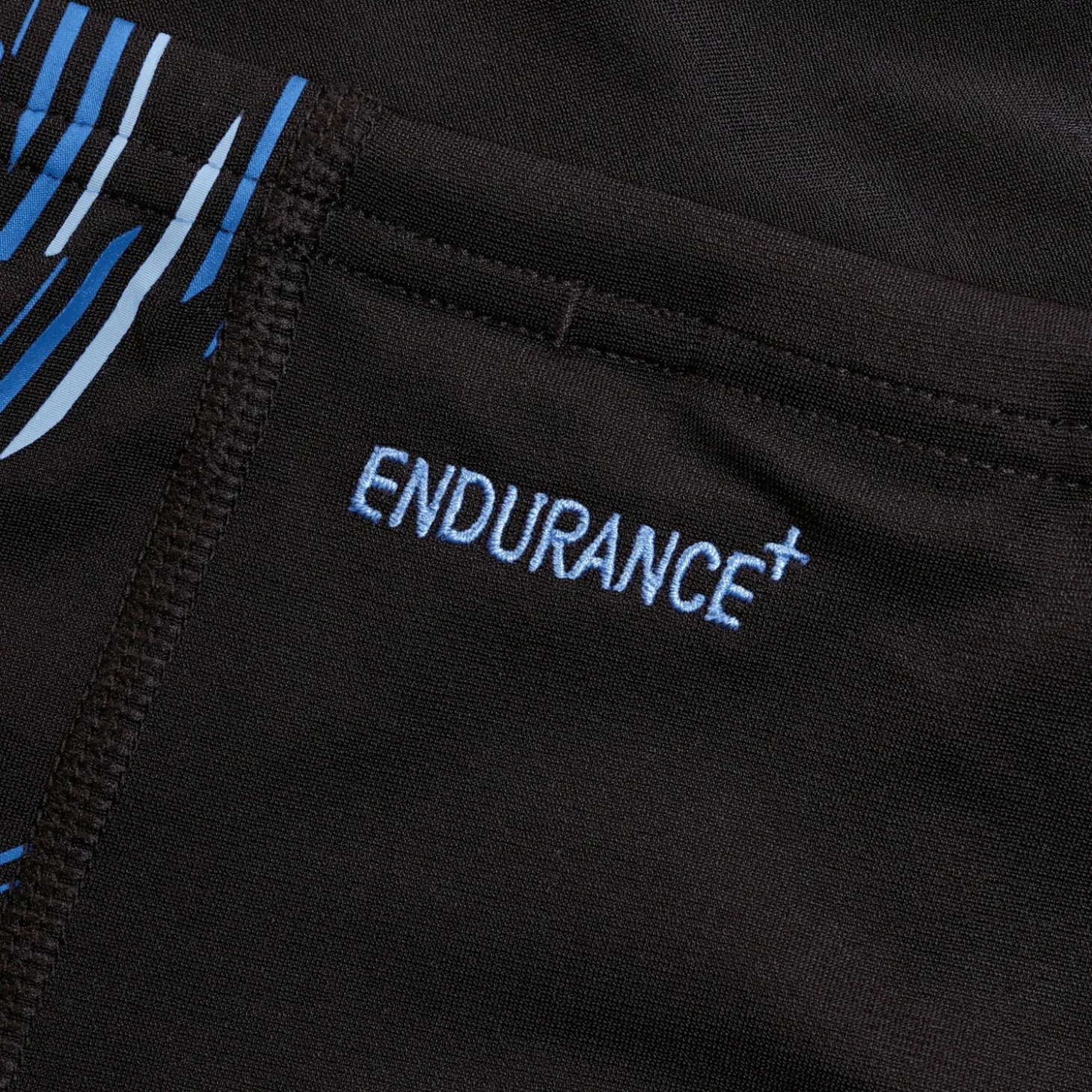 Boxer de bain Homme Tech Panel noir/bleu