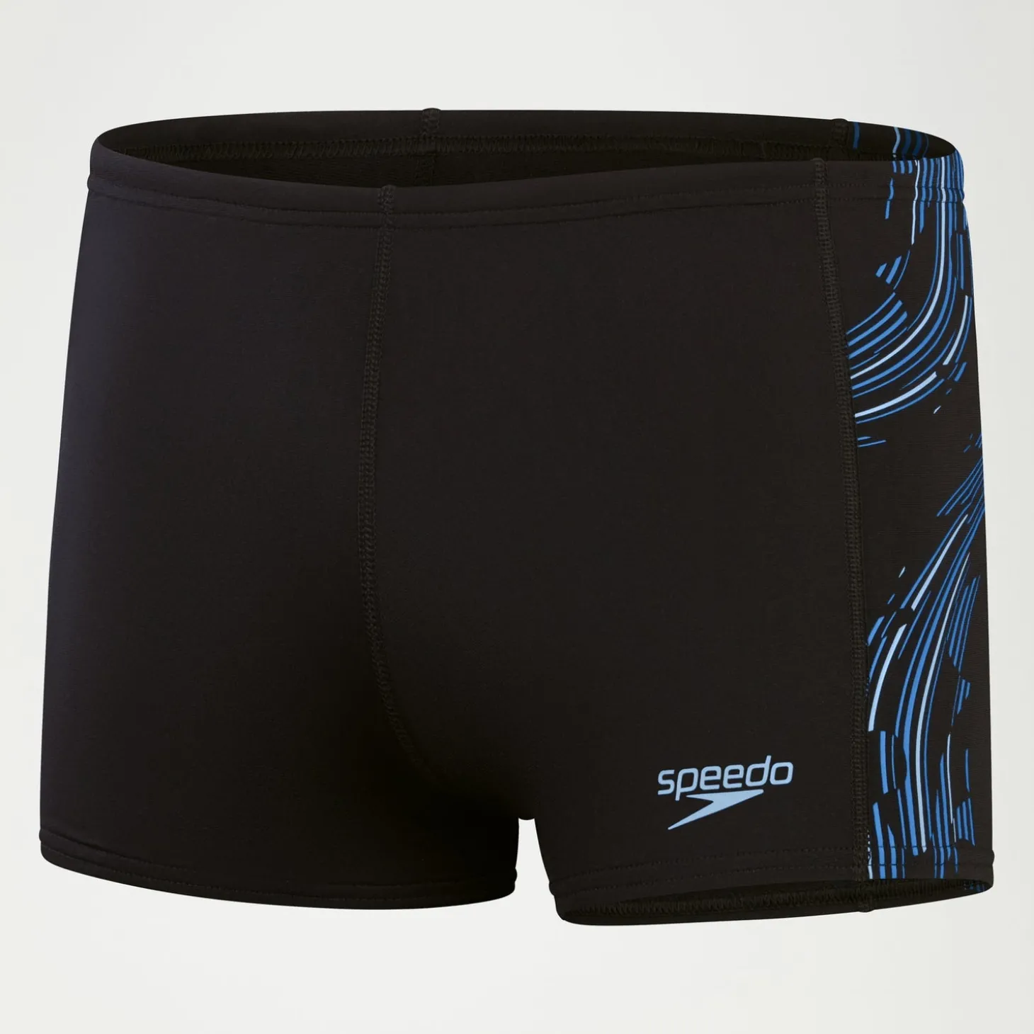 Boxer de bain Homme Tech Panel noir/bleu