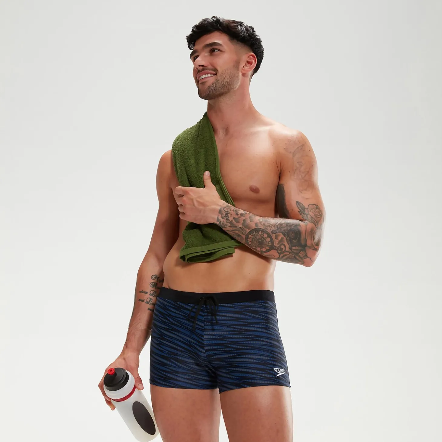 Boxer de bain Homme Valmilton noir/bleu