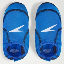 Chaussette de piscine junior bleu