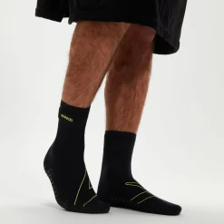 Chaussettes de natation pour adultes Noir/Jaune