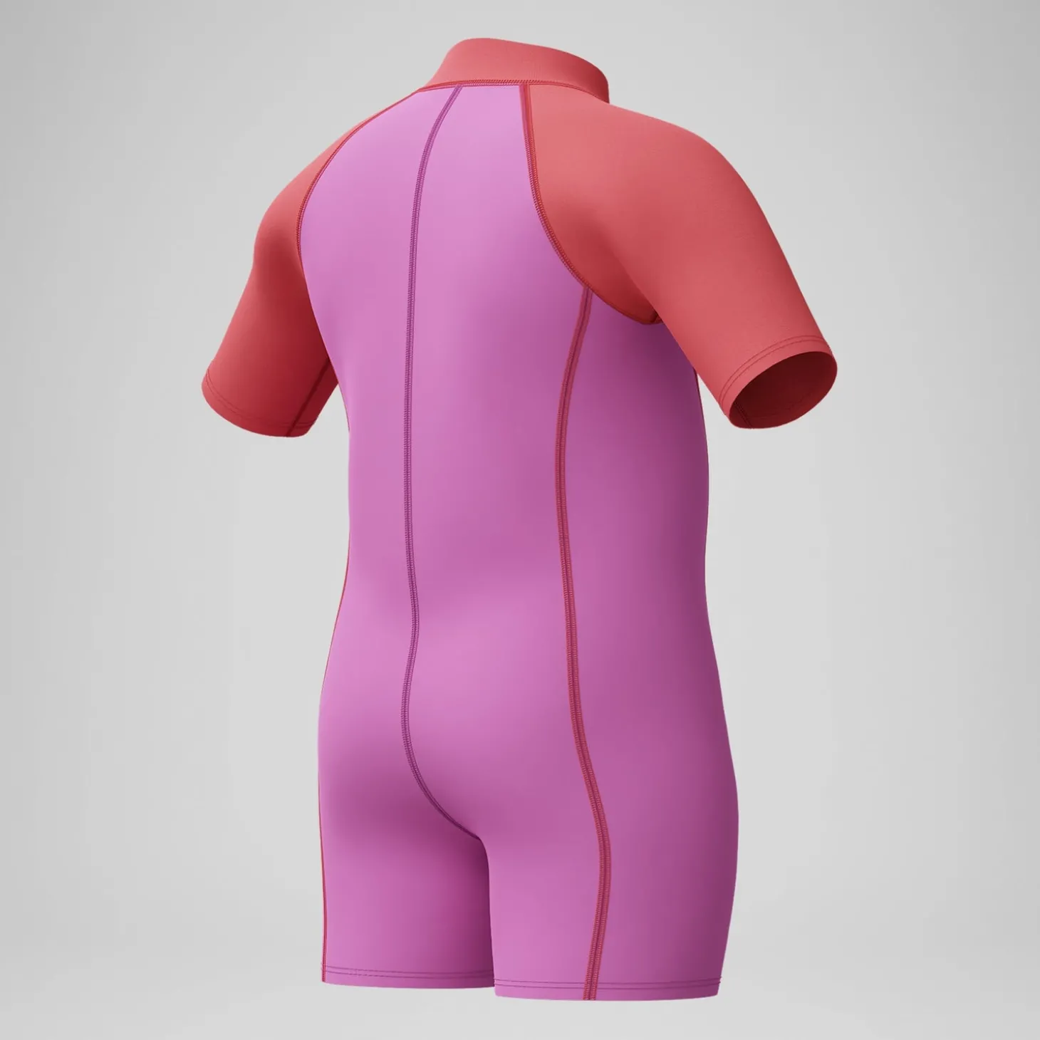 Combinaison de bain Bébé Neoprene Learn to Swim rose