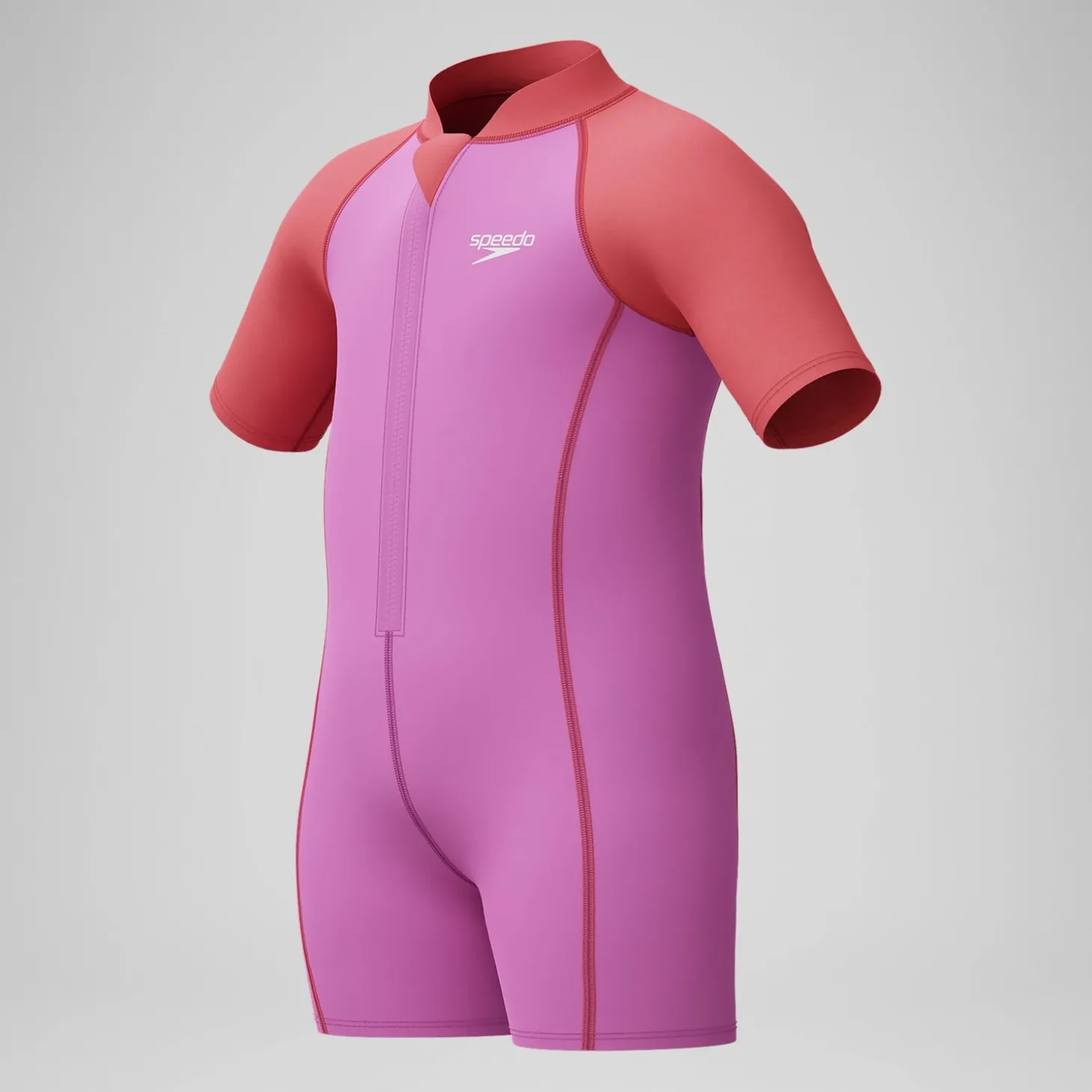 Combinaison de bain Bébé Neoprene Learn to Swim rose