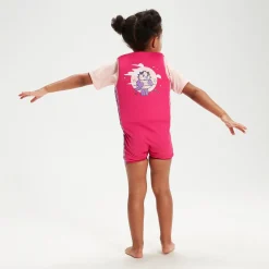 Combinaison de flottaison Bébé Learn to Swim Aria la loutre de mer rose
