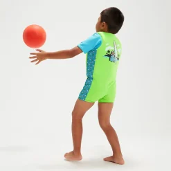 Combinaison de flottaison Bébé Learn to Swim Chima le pingouin africain vert